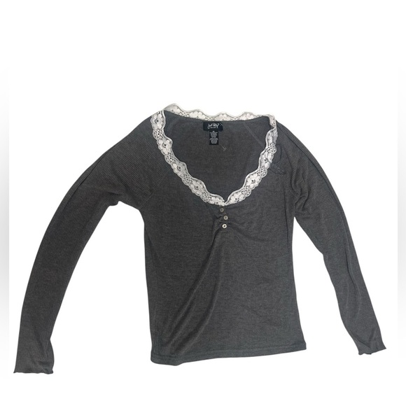 Just Polly New York Gray  size xl​ - Picture 2 of 3